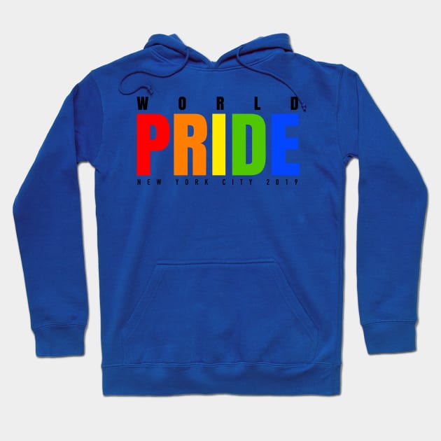 World Pride Shirt (New York City 2019) Hoodie by interbasket